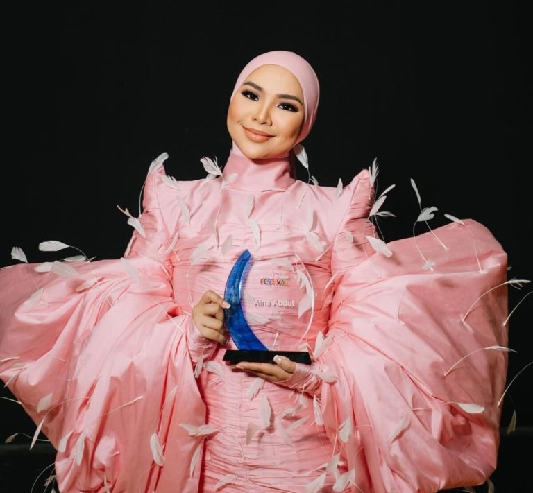 Aina Abdul gegar Korea di ABU TV Song Festival 2023