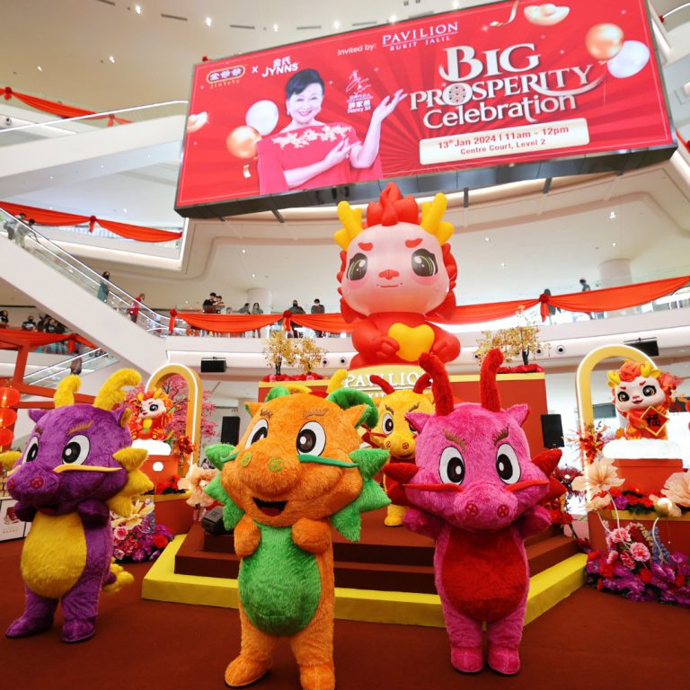 Meraikan ‘Big Prosperity Celebration’, Pavilion Bukit Jalil anjur pelbagai aktiviti meriah untuk pengunjung