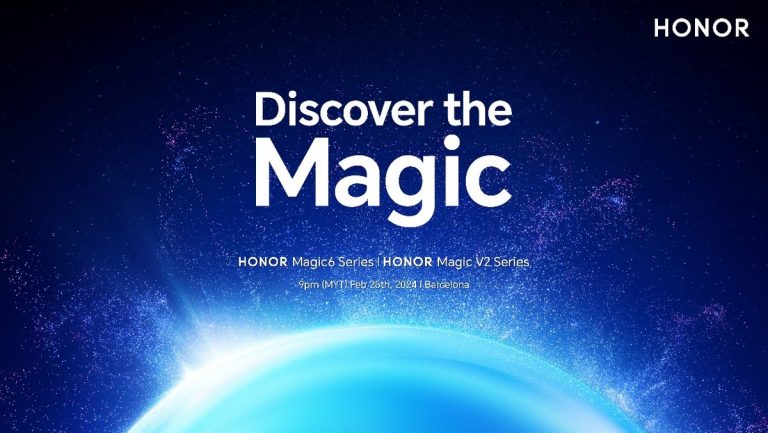 HONOR bakal lancar Siri HONOR Magic6, Magic V2 RSR di MWC 2024