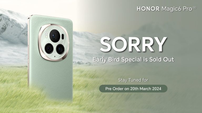 ‘Early bird special’ HONOR Magic6 Pro habis terjual hari ini