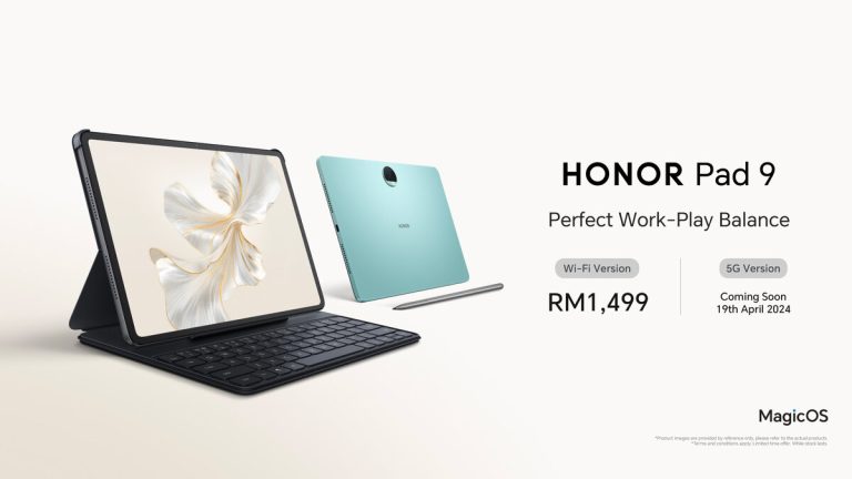 HONOR Pad 9, tablet terbaik untuk berhibur dan kerja