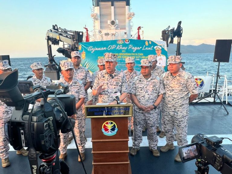 Seminggu Op Khas Pagar Laut di laksana, Maritim Malaysia catat 50 kes tangkapan