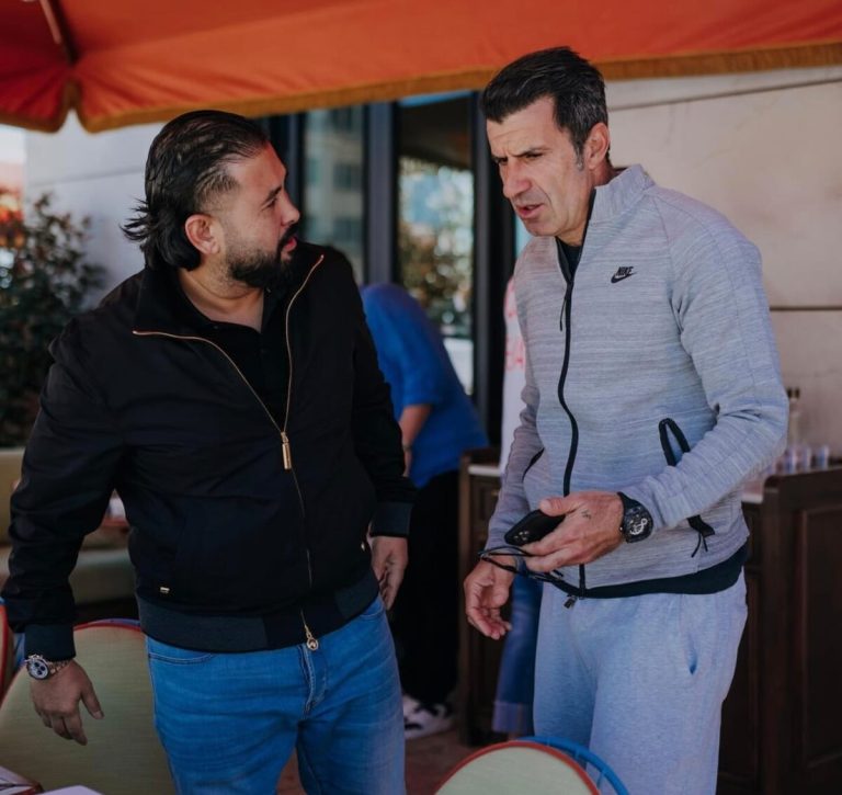 Bincang pembangunan bola sepak negara, TMJ jemput Figo ke Johor Bahru