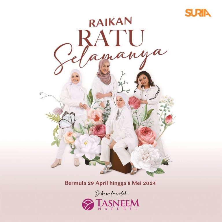 Rebut peluang menangi wang tunai RM500 menerusi peraduan ‘Ratu Selamanya’ dan ‘Lagu Cinta Glow Betty’ di Suria FM