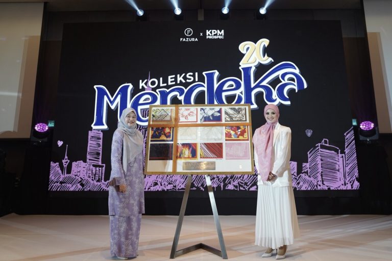 Lancar tudung Koleksi Merdeka, Fazura jalin kerjasama dengan Kelab Prospec KPM