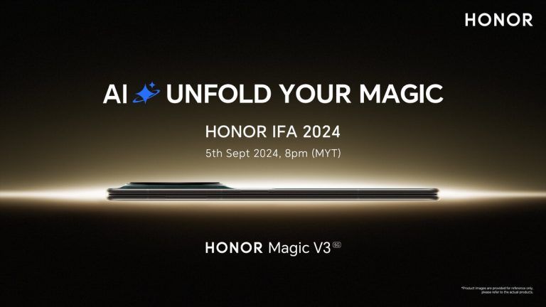 HONOR Magic V3, telefon pintar boleh lipat paling nipis dan ringan bakal diperkenalkan di pentas IFA 2024