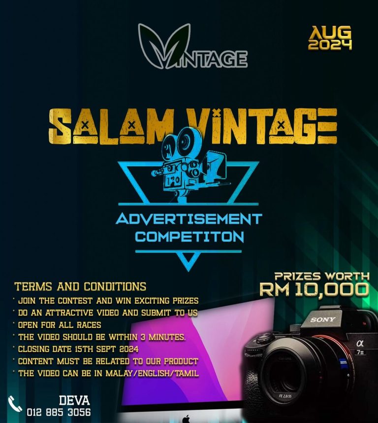 Serlah bakat cipta video menarik, menangi hadiah sehingga RM10,000