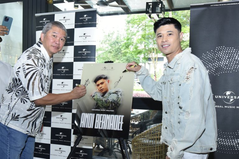 Andi Bernadee sertai keluarga Universal Music Malaysia