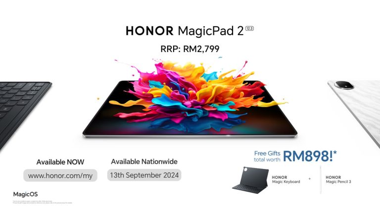 HONOR Malaysia lancar tablet flagship MagicPad 2 dikuasakan AI dan komputer riba MagicBook Art 14