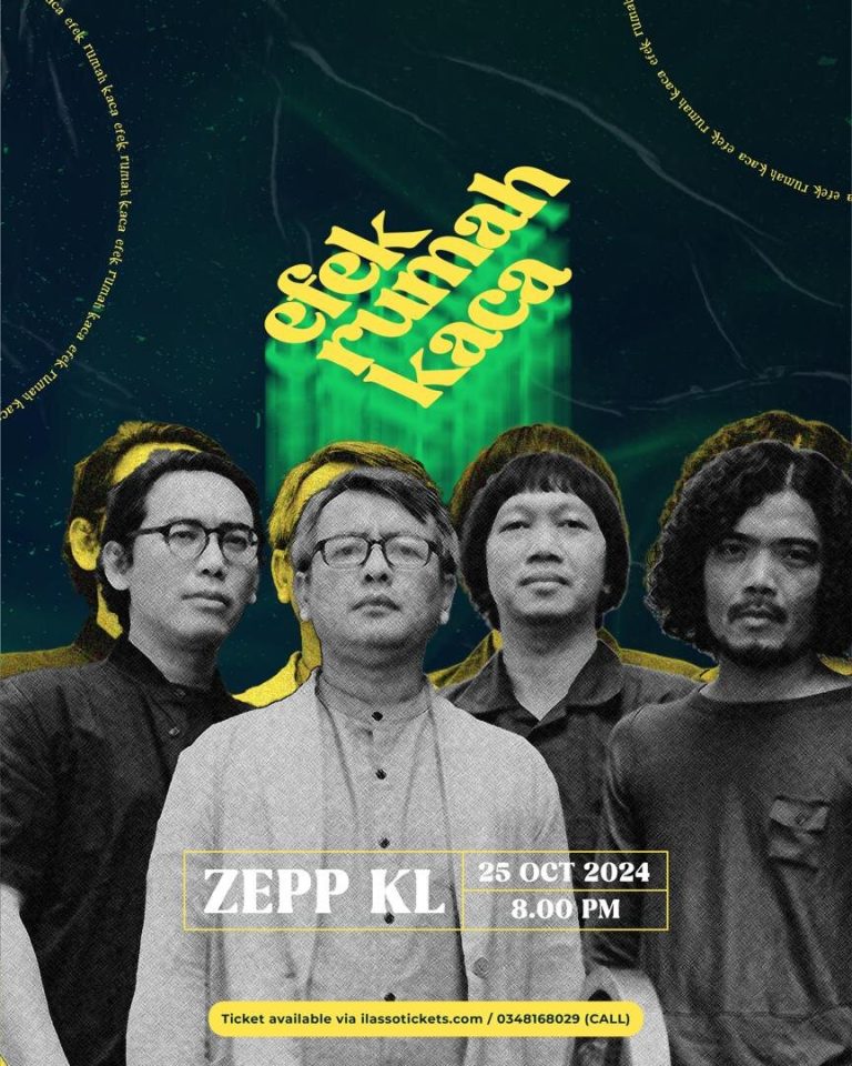 Alami sinestesia sensasi Efek Rumah Kaca live di Zepp KL 25 Oktober depan
