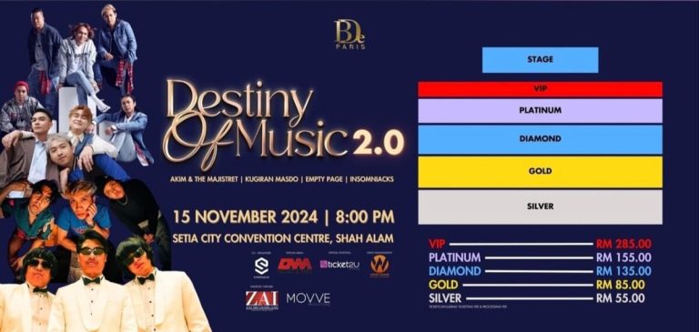 Destiny of Music 2.0 gabung 4 band popular