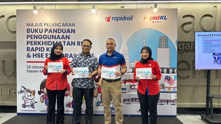 Rapid Rail lancar Buku Panduan Penggunaan Perkhidmatan Rel pertama di Malaysia