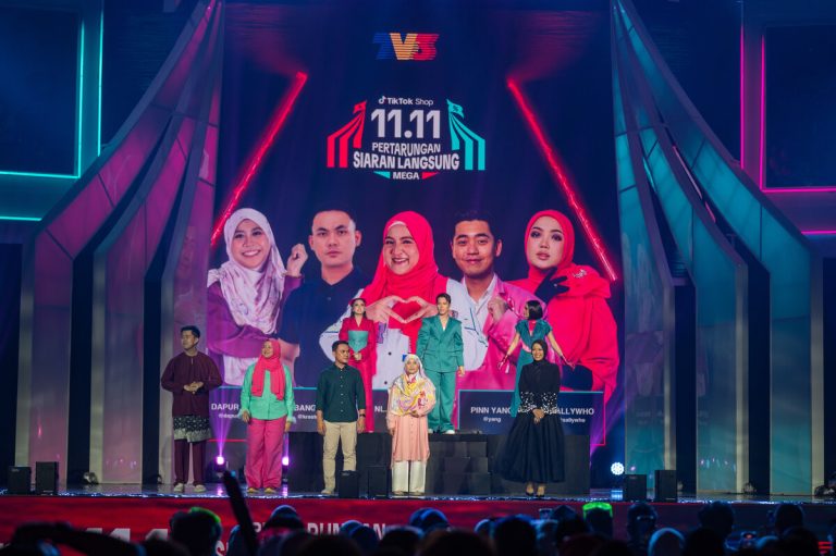 TikTok Shop 11.11 Mega LIVE Showdown jana hampir 80,000 pesanan siaran langsung