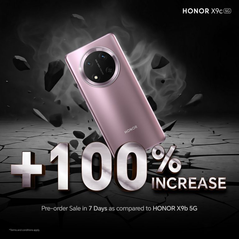 HONOR X9c 5G pecah rekod jualan pra-tempahan dalam seminggu