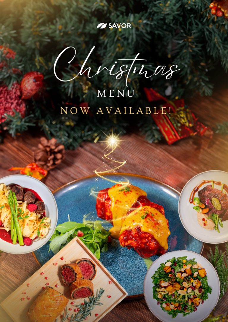 Menu Krismas Savor kembali dengan tambahan menu yang menarik