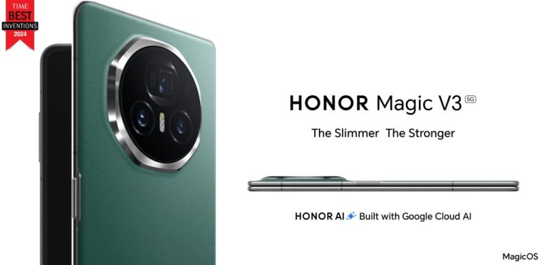 HONOR Magic V3 dinamakan antara Ciptaan Terbaik TIME Tahun 2024