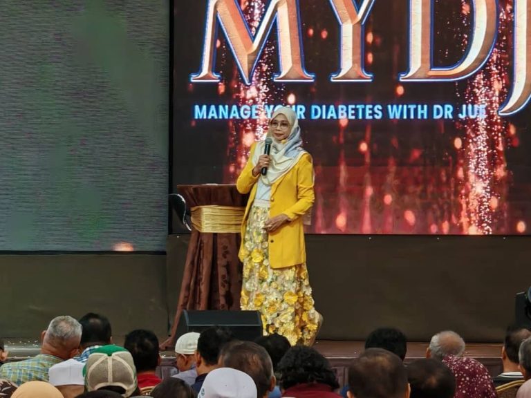 Dr Jue kongsi tips menerusi seminar ‘Manage Your Diabetes With Dr Jue’