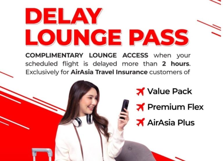Tune Protect lancar manfaat baharu ‘Delay Lounge Pass’ untuk pelanggan AirAsia