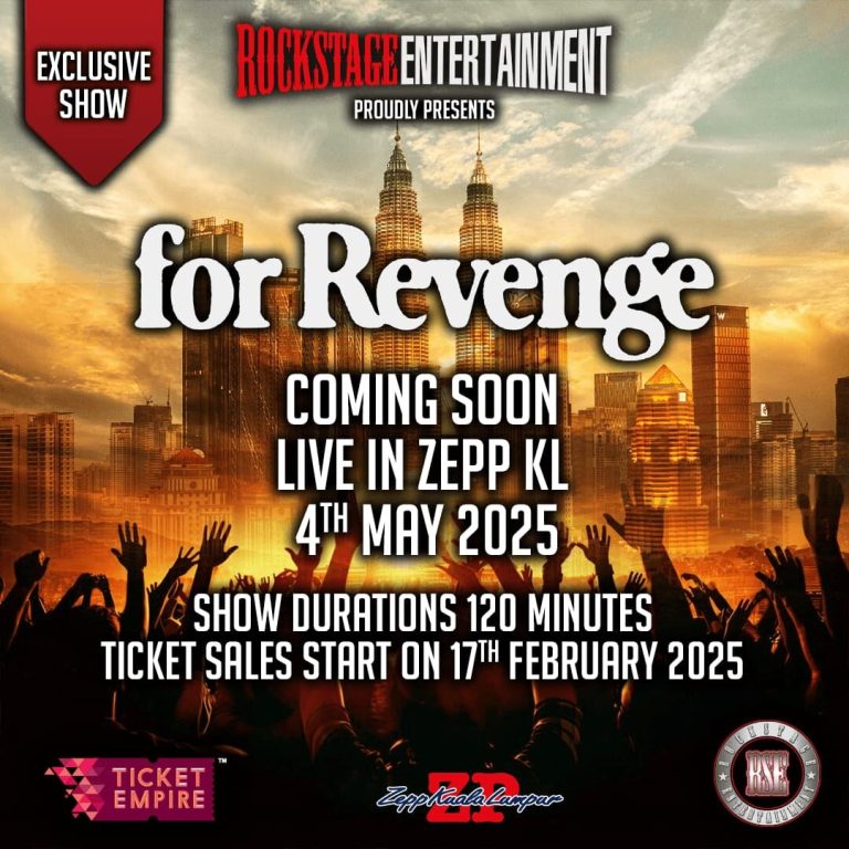 For Revenge Ada Selamanya Live in KL: Konsert emo penuh emosi buat fanatik setia