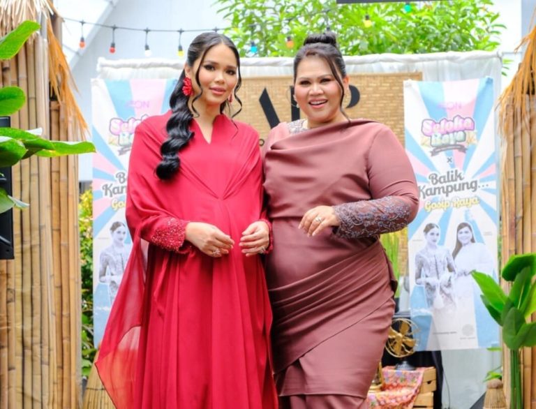 Kolaborasi Ain Edruce & Sherry Alhadad dalam lagu raya “Balik Kampung…Gosip Raya” penuh dengan havoc