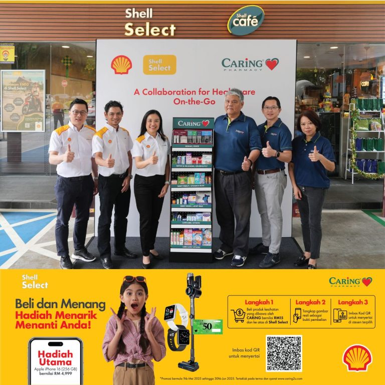 CARiNG Pharmacy, Shell Malaysia permudah akses kesihatan harian rakyat Malaysia menerusi kempen “Beli dan Menang”
