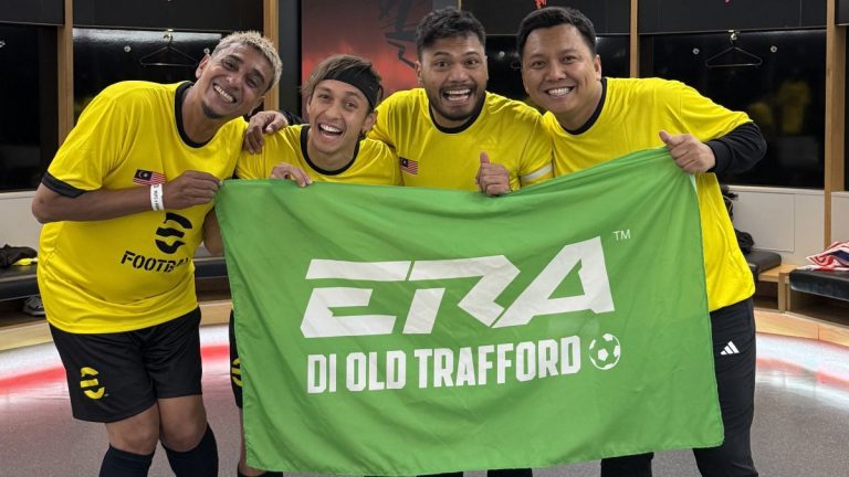 ERA cipta sejarah sebagai stesen radio Malaysia pertama bersiaran langsung dari dalam Stadium Old Trafford
