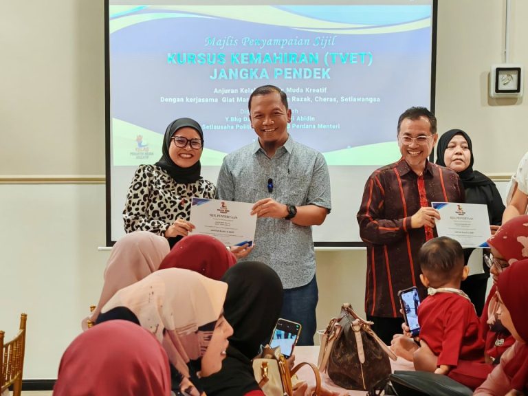 Kursus TVET jangka pendek bantu perkasa komuniti, kukuhkan kebersamaan setempat