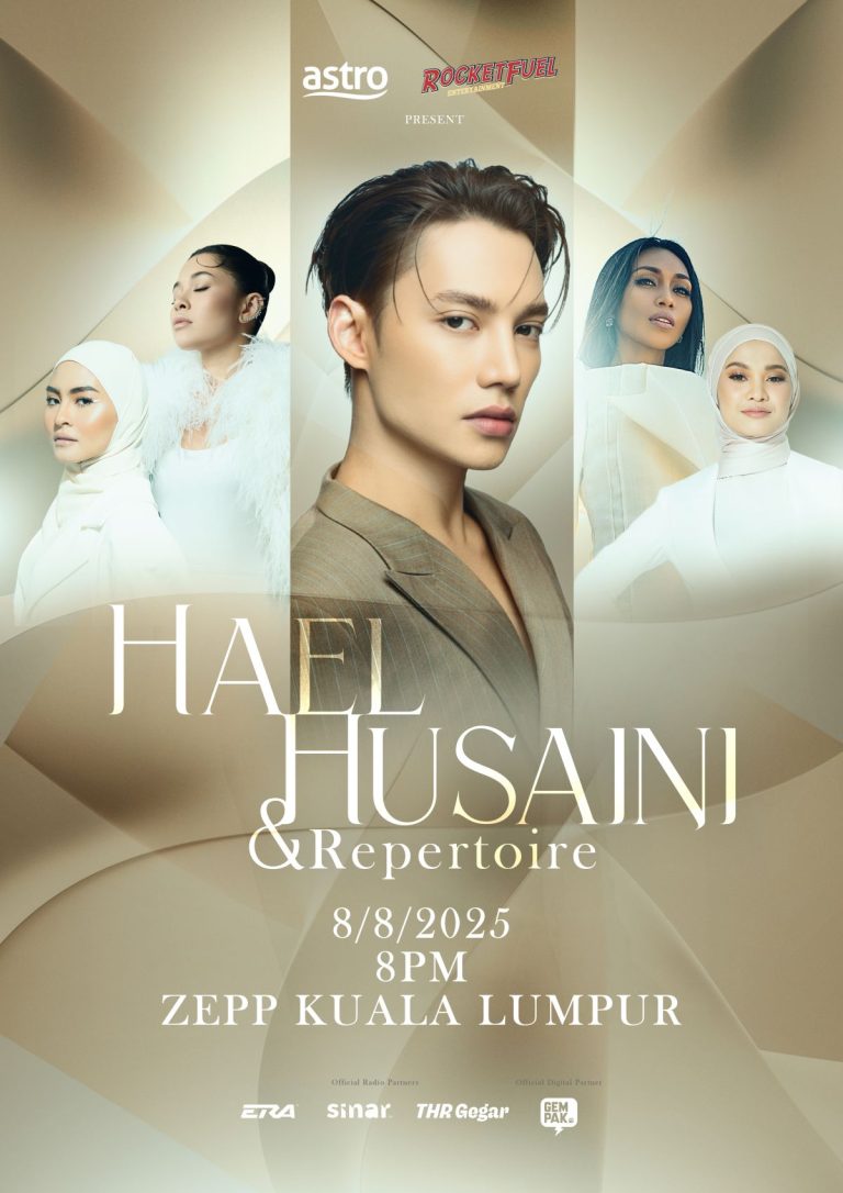 Hael Husaini gegarkan Zepp Kuala Lumpur dalam konsert solo pertama “Hael Husaini & Repertoire” 8 Ogos ini