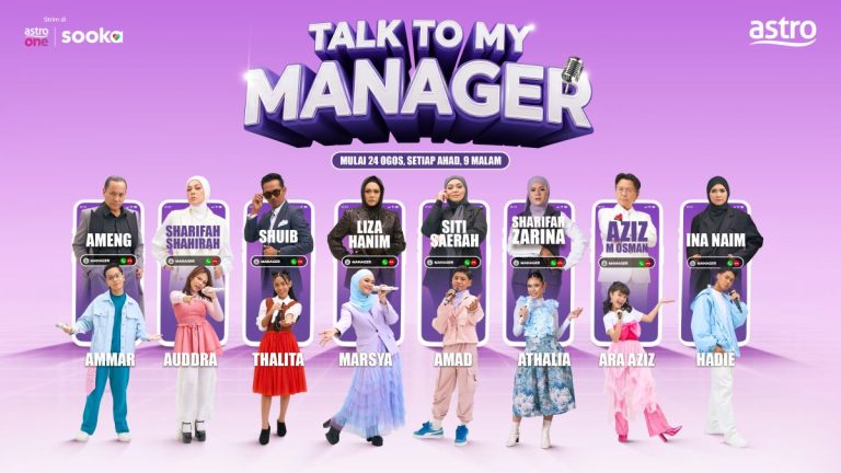 ‘Talk To My Manager’,  program realiti terbaharu Astro raikan legasi keluarga dalam dunia hiburan