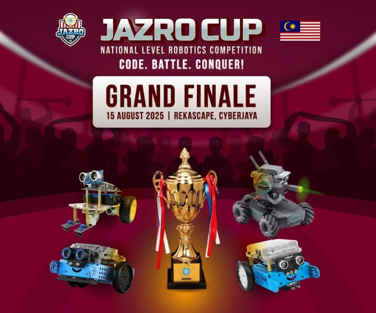Piala JAZRO 2025 perkukuh usaha sektor awam dan swasta menerusi pendidikan robotik di Malaysia