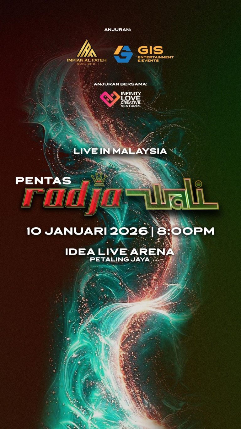 Konsert pentas RadjaWali gegar Malaysia Januari 2026: Dua legenda muzik Indonesia bersatu di Idea Live Arena