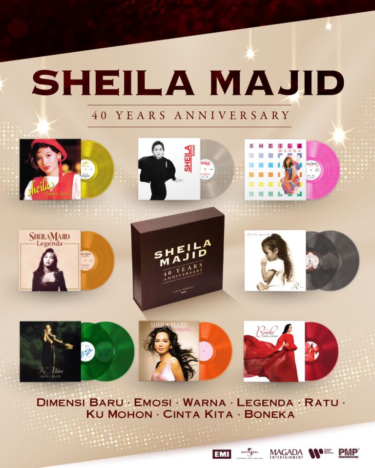 Universal Music Malaysia lancar vinyl eksklusif Sheila Majid sempena 40 tahun kerjaya seni