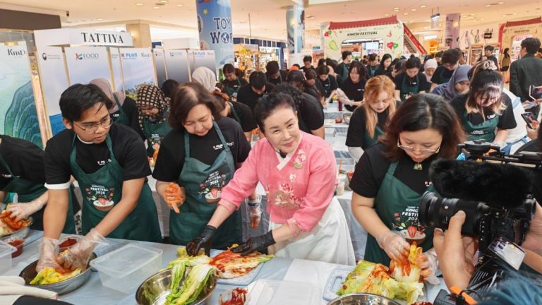 Festival Kimchi Korea 2025 warnai The Curve dengan rasa asli dan budaya unik Korea