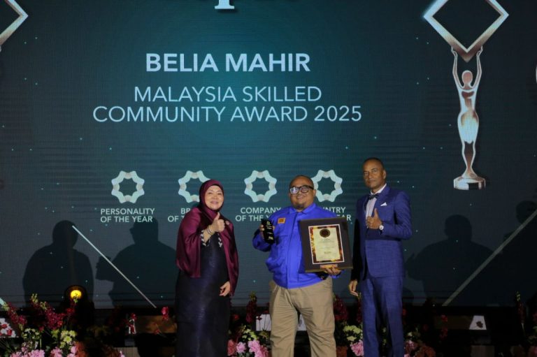 Belia Mahir raih Anugerah Top 10 Asia 2025, angkat martabat TVET Malaysia ke pentas antarabangsa