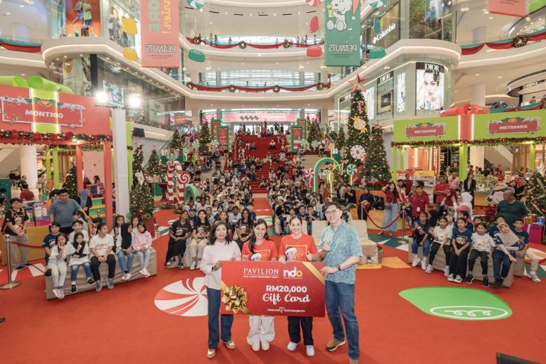 Pavilion REIT dan Nicol David Organisation ceriakan Krismas Little Legends di Pavilion Bukit Jalil