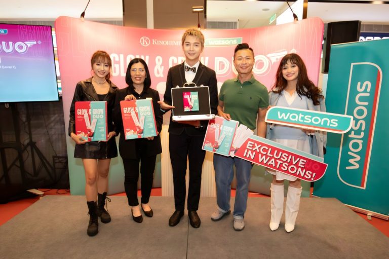 Kinohimitsu lancar Glow & Grow Duo, solusi kecantikan holistik musim perayaan
