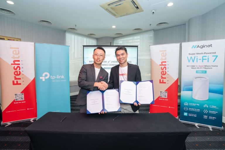 TP-Link, Freshtel Internet meterai kerjasama WiFi 7 Tri-Band pertama di Malaysia