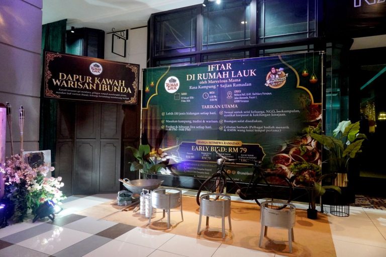 Iftar Rumah Lauk Putrajaya tampil rusa golek & 150 menu kampung, percuma kepada 200 pelanggan terawal