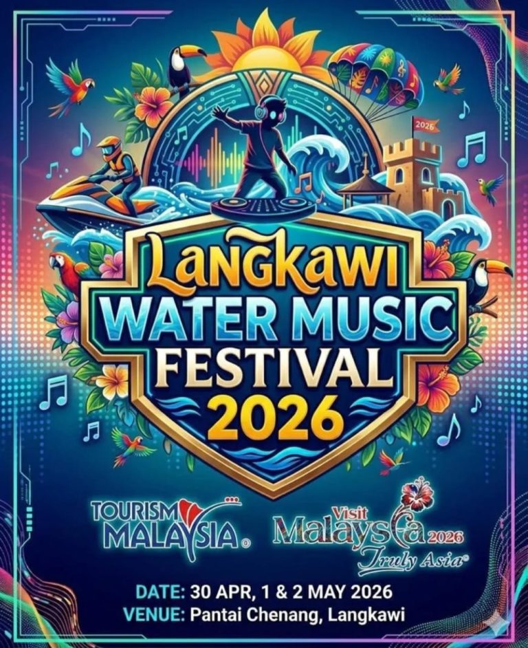 Festival Muzik Air Langkawi 2026 gegar Pantai Chenang, sasar 100,000 pengunjung