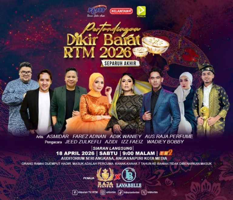 Wanita kuasai pentas Dikir Barat RTM 2026, cipta sejarah baharu seni tradisional
