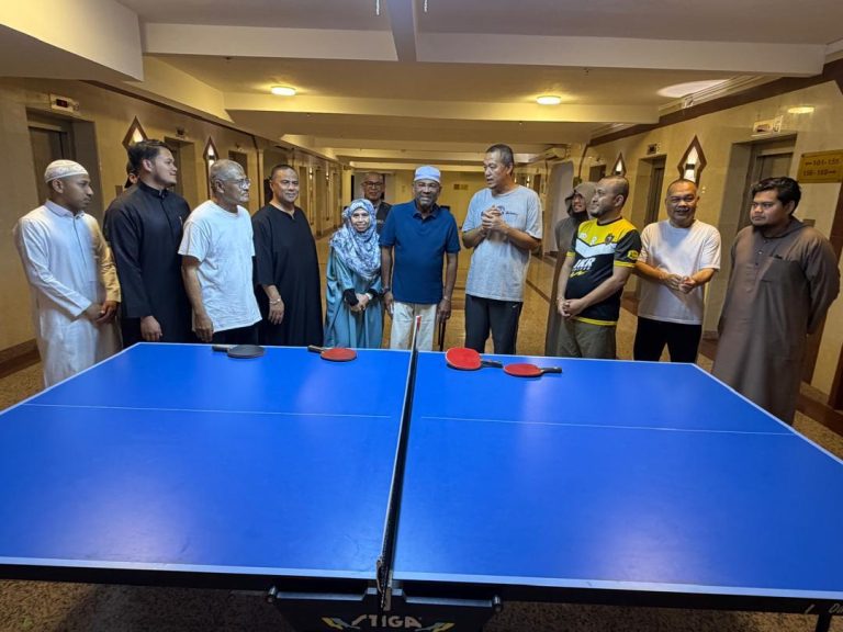 Kejohanan Ping Pong jemaah haji Maktab 66 eratkan silaturahim di Mekah
